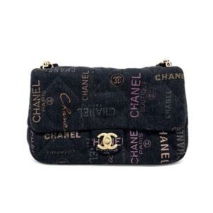 Pre Loved chanel Women black | black Handbags